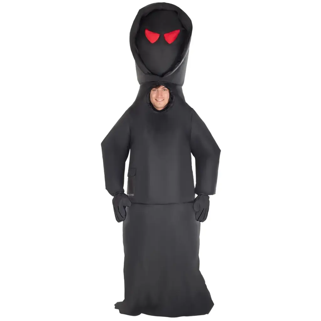 GIANT DEATH INFLATABLE COSTUME REAPER CHILD ONE SIZE FITS 