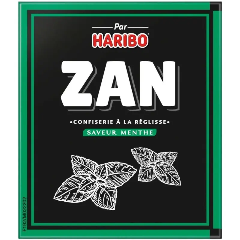 HARIBO ZAN REGLISSE MENTHE