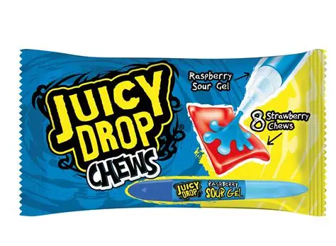 JUICY DROP CHEWS RASPBERRY