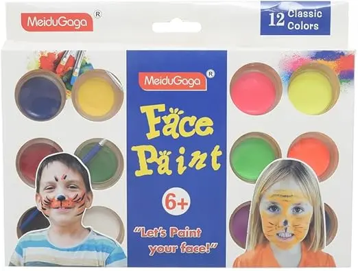FACE PAINT 12 COLORS
