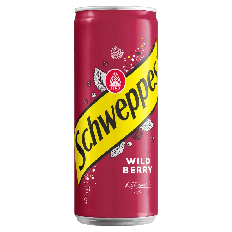 SCHWEPPES WILD BERRY
