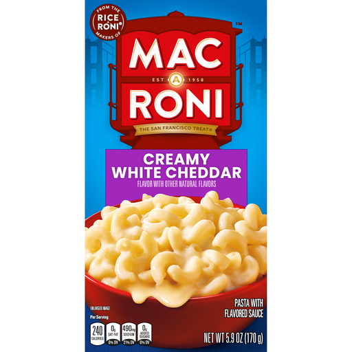 MACRONI CREAMY WHITE CHEDDAR