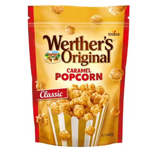 WERTHERS ORIGINAL CARAMEL POPCORN 140g