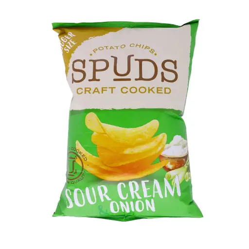 SPUDS SOUR CREAM § ONION