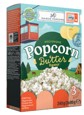 POPCORN MICROWAVE BUTTER